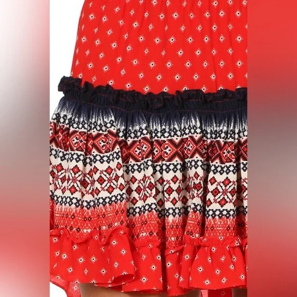 Misa Los Angeles Tania Ruffled Mini Skirt - Picture 6 of 8